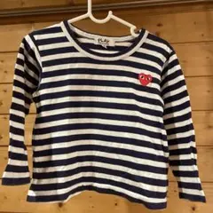 PLAY COMME des GARÇONS ストライプTシャツ サイズ2
