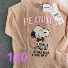 新品未使用　PEANUTS スヌーピーロンT
