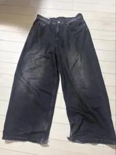 H&M SUPER BAGGY ブラック