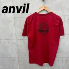 anvil アンビル Ｔシャツ THE GODPOWDER メンズ 赤