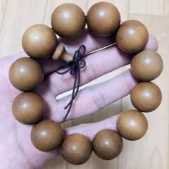 檀香木 チーク木 お念珠 数珠 ブレスレット