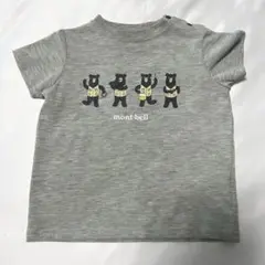 mont-bell クマ イラスト Tシャツ 80