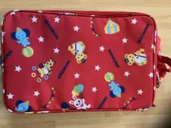 ミキハウス　ノベルティ　ストレージボックス　赤色