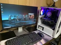 ゲーミングPCセットです。モニター、キーボード、マウス付き