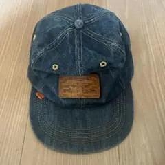 早い者勝ち！！オレンジタブリーバイスヴィンテージキャップ レザーラベル付き