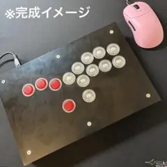 JumpHack Lv08XL JHLv08XL　レバーコントローラーアケコン 自作キット】JumpHack Lv08XL スト6向けレバーコントローラー