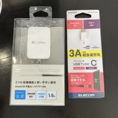 SoftBank microUSB充電器 1.5m...