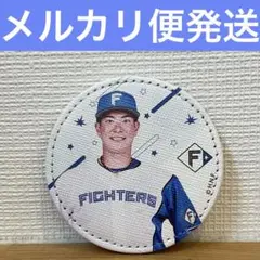 北海道日本ハムファイターズ　レザーバッジ　　7 松本剛