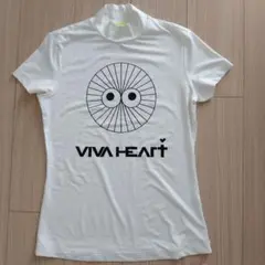 タルー様 VIVA HEART ハイネックシャツ ホワイト 38
