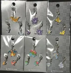 【本日限定】　ポケモン　全国ずかんメタルチャーム　初代　8点セット　未開封