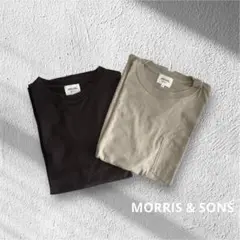【MORRIS & SONS】 モリスアンドサンズ ポケットTシャツ L