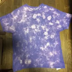Champion リメイクパープル Tシャツ