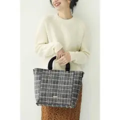 【未使用品】フェリシモ IEDIT ツイード風バッグ
