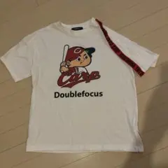 レア品広島カープ Doublefocus Tシャツ　女性Ｌサイズ