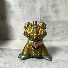 【ソフビ】 Elfrog工房 べっ甲バート カエル