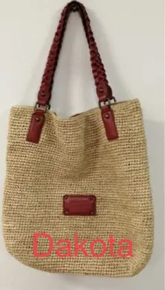 【未使用美品】ダコタ　カゴバッグ　ラフィア　牛革　肩掛け　ナチュラル　ポポ 楽天市場】【マラソン限定！最大p53倍&Wプレゼント付】 Dakota
