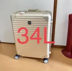 新品★LANZZO ランツォ スーツキャリーケース 34Lアルミ合金 航空機旅行