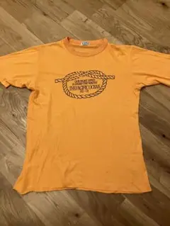 シングルステッチ JOLE オレンジ Tシャツ