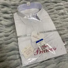 【新品】ビジネスカッターシャツ　長袖　ストライプ