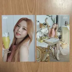ITZY JYP ポップアップ トレカ ラントレ　ユナ