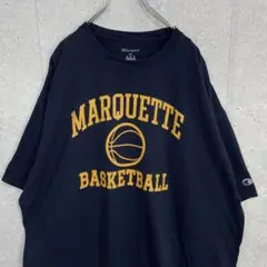 チャンピオン　マーケット大学　カレッジ　バスケ　チームプリントTシャツ3XL