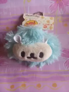 サンエックス かものはしかも ハリネズミ ぬいぐるみ ミニフェイス ポーチ