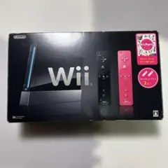 【ジャンク品】Wii 本体 ブラック Wii Party ソフト付き