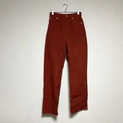レディース　ボトムス　パンツ　レッド系　カジュアル　秋冬　サイズＳ