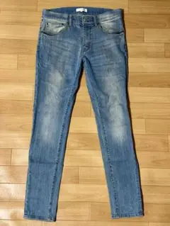 【廃盤】improves お兄系 V系 ストレッチスキニーデニムパンツ サックス
