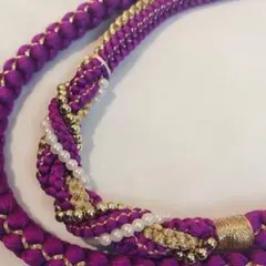 美品 振袖用 帯締め 組み紐