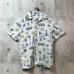⭐️希少⭐️トイストーリー 総柄 アロハシャツ M バズライトイヤー エイリアン