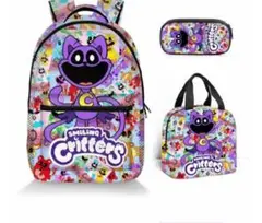 1度使用美品⭐︎ポピープレイタイムキャットナップリュック3点セット