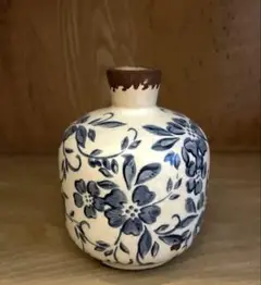 花柄　アンティーク　フラワーベース