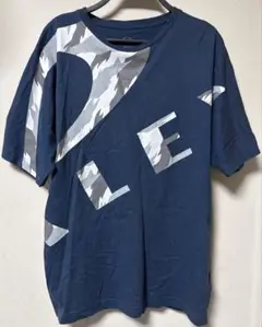 OAKLEY ネイビー カモフラージュ Tシャツ Lサイズ男女兼用夏