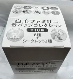 ◆　競馬　JRA　◆　白毛ファミリー　◆　缶バッジ　◆　１ＢＯＸ　全１０種　◆ 白毛ファミリー 缶バッジコレクション コンプリートボックス