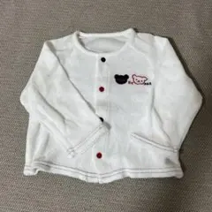 ベビー カーディガン 80cm 白