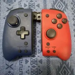 Nintendo Switch グリップコントローラー　HORI 青と赤