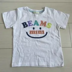 BEAMS mini スマイルプリント Tシャツ