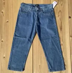 ◆ タグ付き　新品　A.P.C. デニム　クロップドパンツ　アーペーセー