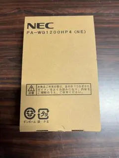新品未使用　無線ルーター　NEC PA-WG1200HP4 (NE)
