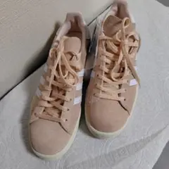 【新品】adidasフットウェア23セン　CAMPUS80s ピンク系✕白系
