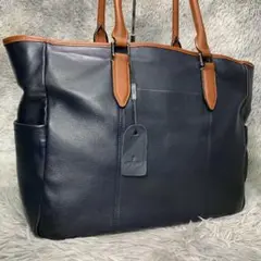 美品 LETDREAM レットドリーム トートバッグ ショルダーバッグ レザー