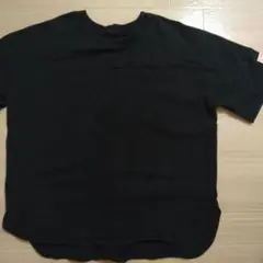 JaVa 黒 ボタン付き Tシャツ 半袖