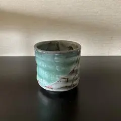 ［新品未使用］レトロ　大きめ湯呑み 寿司湯呑