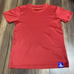 アンダーシャツ　赤 半袖　Mサイズ　ルコックスポルティフ