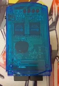 動作確認済み！　入手困難！　希少　メモリーカード　ドリームキャスト　クリアブルー