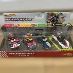 ホットウィール　MARIOKART 4PACK