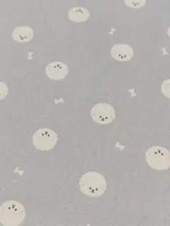 プディング ビションフリーゼ オックス 　犬　ドッグ 生地　1m