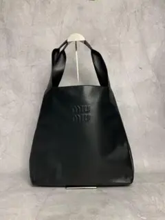 ブラック ロゴ入り トートバッグ