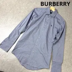 BURBERRY BLACK LABEL バーバリー ドレスシャツ ロゴ刺繍